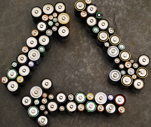 battery recycling symbol